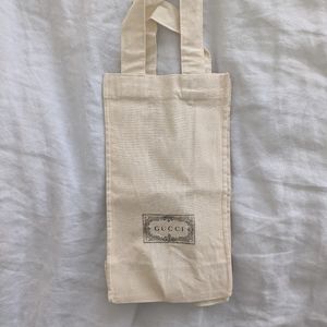 NWOT Authentic Gucci Linen Bag